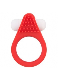 Красное эрекционное кольцо LIT-UP SILICONE STIMU RING 1 RED - Dream Toys - в Уссурийске купить с доставкой