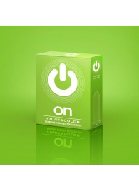 Цветные ароматизированные презервативы ON) Fruit   Color - 3 шт. - ON) - купить с доставкой в Уссурийске