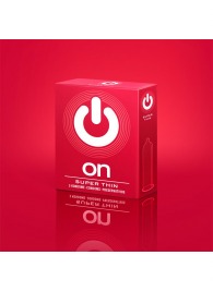 Супертонкие презервативы ON) Super Thin - 3 шт. - ON) - купить с доставкой в Уссурийске