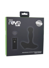 Чёрный перезаряжаемый массажёр предстательной железы NEXUS Revo Slim - Nexus Range - в Уссурийске купить с доставкой