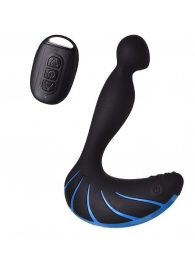 Чёрно-синий массажер простаты Erotist Third - Erotist Adult Toys - в Уссурийске купить с доставкой