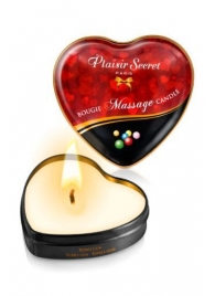 Массажная свеча с ароматом бубль-гума Bougie Massage Candle - 35 мл. - Plaisir Secret - купить с доставкой в Уссурийске