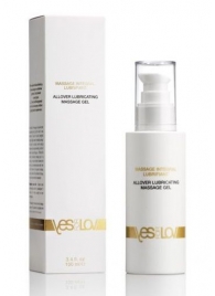 Массажный гель-смазка на силиконовой основе Allover Massage Gel - 100 мл. - YESforLOV - купить с доставкой в Уссурийске