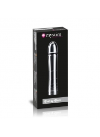 Фаллоимитатор для электростимуляции Glossy Glen Dildo - 14 см. - MyStim - купить с доставкой в Уссурийске