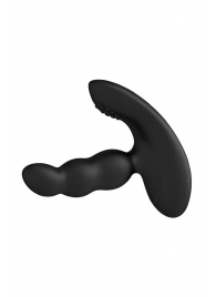 Черный силиконовый стимулятор простаты Levett Nitoc с пультом ДУ - Levett - в Уссурийске купить с доставкой