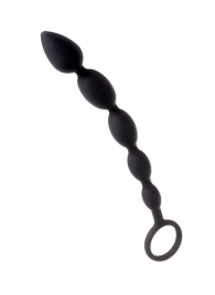 Черная анальная цепочка A-toys - 27,6 см. - A-toys в Уссурийске Черная анальная цепочка A-toys - 27,6 см. - A-toys