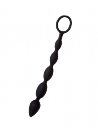 Черная анальная цепочка A-toys - 27,6 см. - A-toys в Уссурийске Черная анальная цепочка A-toys - 27,6 см. - A-toys