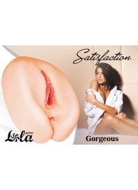 Мастурбатор с 2 тоннелями Satisfaction Gorgeous - Lola Games - в Уссурийске купить с доставкой