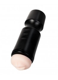 Мастурбатор-ротик A-Toys в черной колбе - A-toys - в Уссурийске купить с доставкой