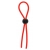 Красное эрекционное лассо с одной бусиной-утяжкой STRETCHY THIN LASSO - Dream Toys - в Уссурийске купить с доставкой