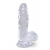 Прозрачный фаллоимитатор King Cock Clear 5  Cock with Balls - 15,2 см. - Pipedream