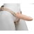 Телесный фаллопротез MEN STYLE с анальным стимулятором - 17,5 см. - LOVETOY (А-Полимер) - купить с доставкой в Уссурийске