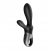 Черный анальный вибратор Heat Climax+ с функцией нагрева - 20,6 см. - Satisfyer - в Уссурийске купить с доставкой