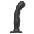 Черная насадка Strap-On-Me Dildo Plug P G size XXL - Strap-on-me - купить с доставкой в Уссурийске