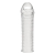 Текстурированная насадка на пенис Clear Textured Penis Enhancing Sleeve Extension - 16,5 см. - BlueLine - в Уссурийске купить с доставкой