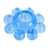 Голубая гелевая насадка-цветок - Toyfa Basic - в Уссурийске купить с доставкой
