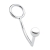 Кольцо на пенис с анальным стимулятором Stainless Steel Anal Hook   Cock Ring - BlueLine - в Уссурийске купить с доставкой