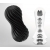 Мастурбатор FLEX Rocky Black с плотным рельефом - Tenga - в Уссурийске купить с доставкой