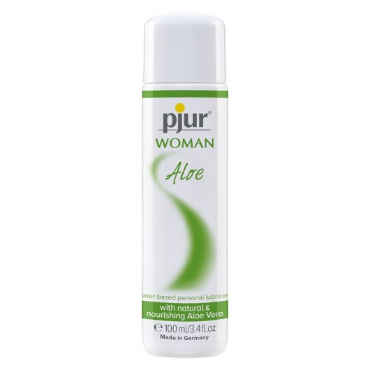 Лубрикант на водной основе pjur WOMAN Aloe - 100 мл. - Pjur - купить с доставкой в Уссурийске