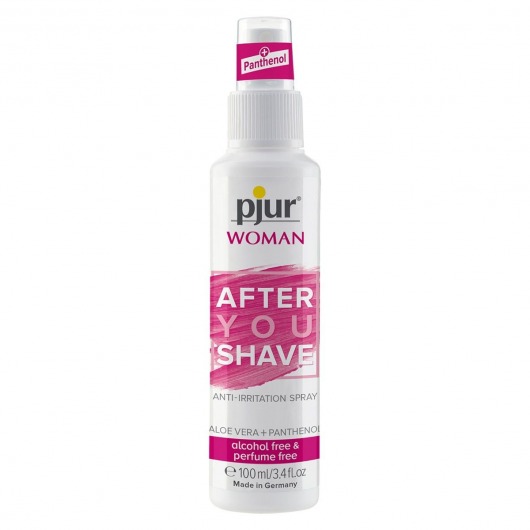 Спрей после бритья pjur WOMAN After You Shave Spray - 100 мл. - Pjur - купить с доставкой в Уссурийске