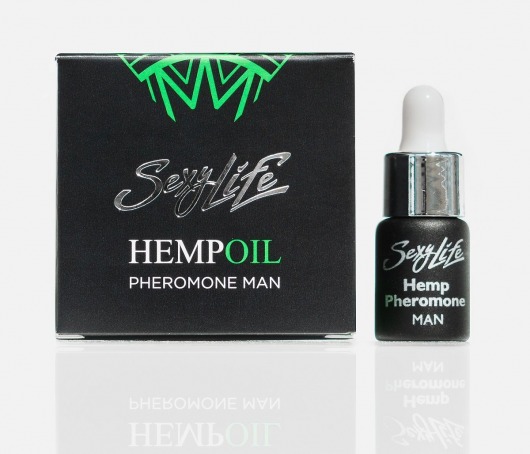 Мужские духи с феромонами Sexy Life HEMPOIL man - 5 мл. -  - Магазин феромонов в Уссурийске