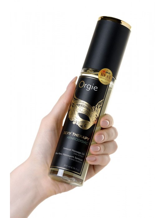 Минеральное массажное масло Orgie Sexy Therapy Afrodisiac - 200 мл. - ORGIE - купить с доставкой в Уссурийске