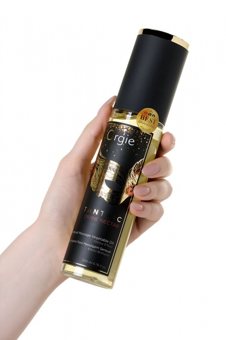 Растительное массажное масло Orgie Tantric Divine Nectar - 200 мл. - ORGIE - купить с доставкой в Уссурийске