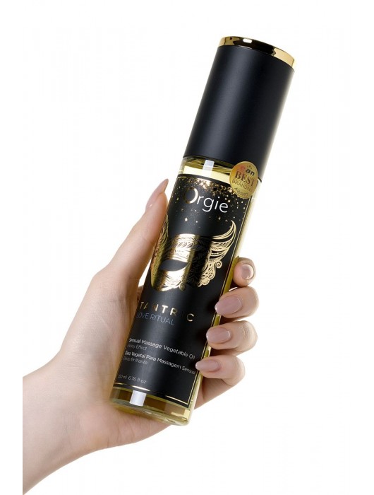 Растительное массажное масло Orgie Tantric Love Ritual - 200 мл. - ORGIE - купить с доставкой в Уссурийске