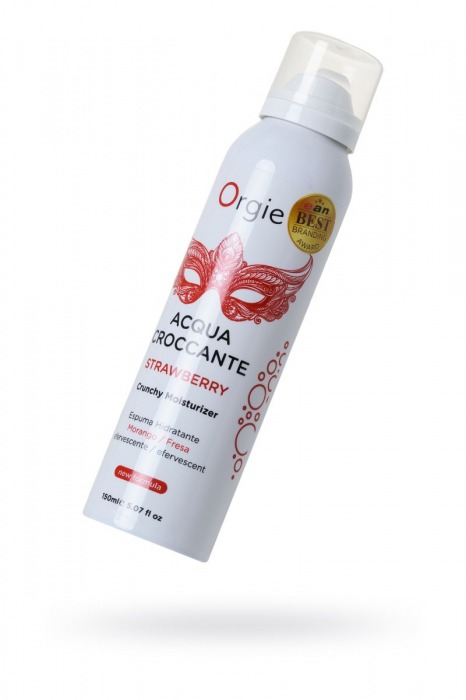 Шипучая увлажняющая пена для чувственного массажа Orgie Acqua Croccante - 150 мл. - ORGIE - купить с доставкой в Уссурийске