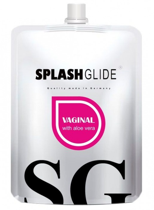 Ухаживающий лубрикант на водной основе Splashglide Vaginal With Aloe Vera - 100 мл. - Splashglide - купить с доставкой в Уссурийске