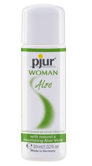 Лубрикант на водной основе pjur WOMAN Aloe - 30 мл. - Pjur - купить с доставкой в Уссурийске