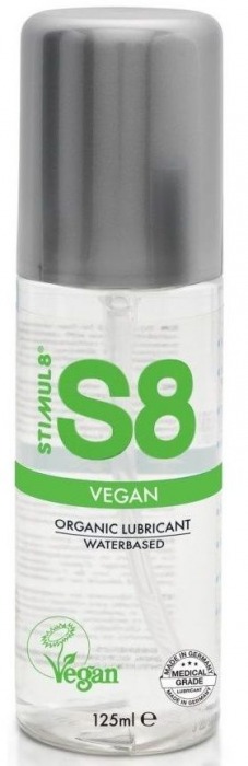 Веганский лубрикант на водной основе S8 Vegan Lube - 125 мл. - Stimul8 - купить с доставкой в Уссурийске