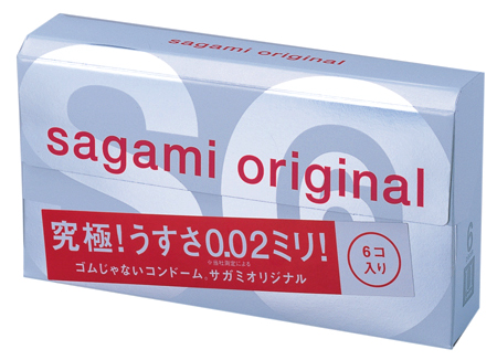 Ультратонкие презервативы Sagami Original - 6 шт. - Sagami - купить с доставкой в Уссурийске