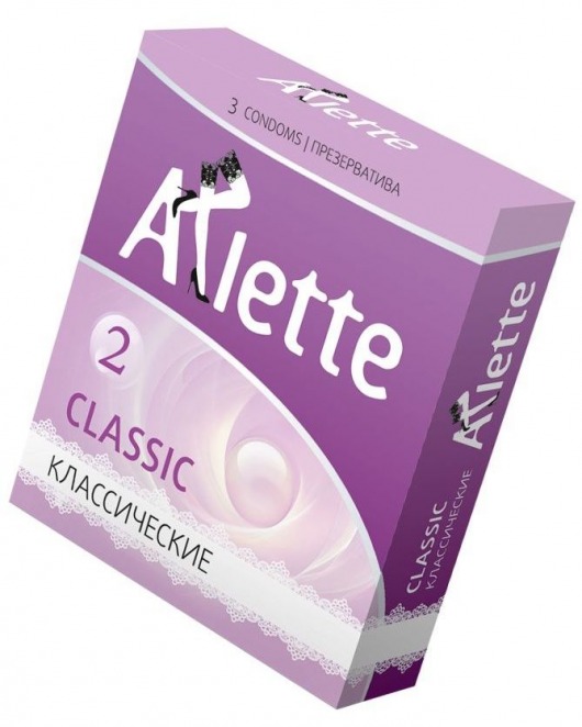 Классические презервативы Arlette Classic - 3 шт. - Arlette - купить с доставкой в Уссурийске