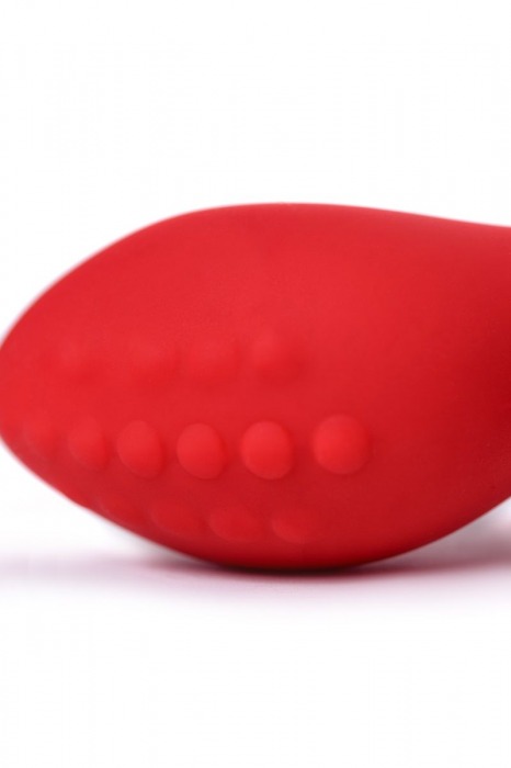 Красный силиконовый вибростимулятор простаты Proman - 12,5 см. - ToyFa - в Уссурийске купить с доставкой