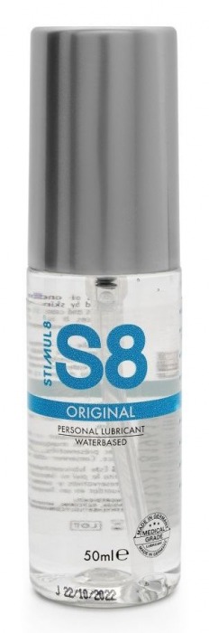 Универсальный лубрикант на водной осноdе S8 Original Lube - 50 мл. - Stimul8 - купить с доставкой в Уссурийске