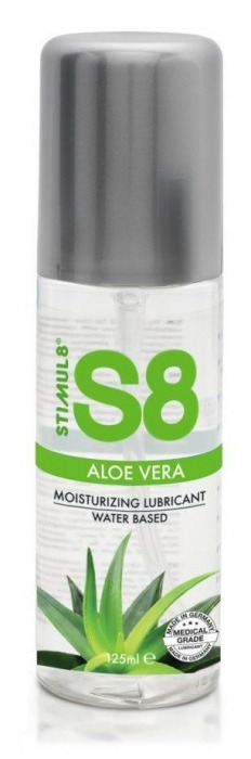 Лубрикант на водной основе S8 Aloe Vera Lube - 125 мл. - Stimul8 - купить с доставкой в Уссурийске