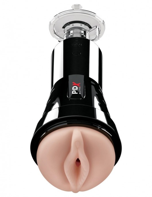 Телесный вибромастурбатор-вагина Cock Compressor Vibrating Stroker - Pipedream - в Уссурийске купить с доставкой