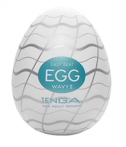 Мастурбатор-яйцо EGG Wavy II - Tenga - в Уссурийске купить с доставкой