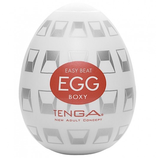 Мастурбатор-яйцо EGG Boxy - Tenga - в Уссурийске купить с доставкой