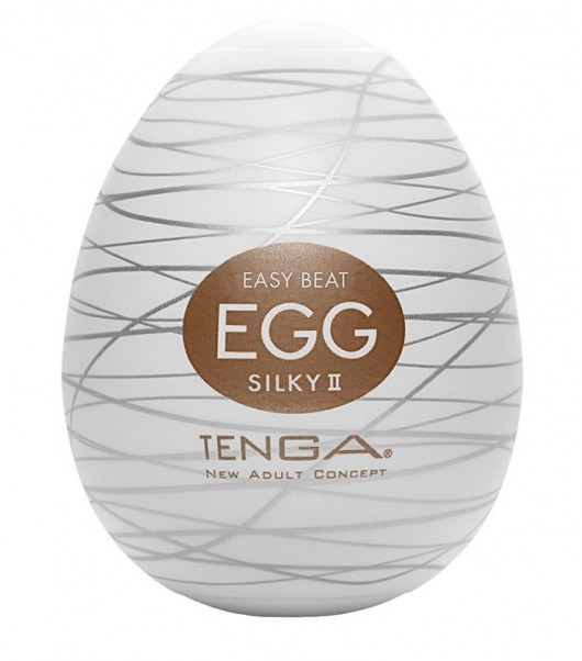 Мастурбатор-яйцо EGG Silky II - Tenga - в Уссурийске купить с доставкой