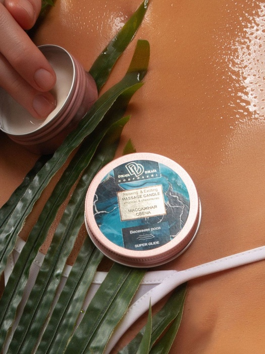 Массажная свеча  Весенняя роса - БиоМед - купить с доставкой в Уссурийске