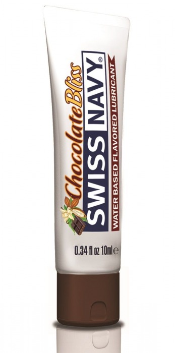 Лубрикант с ароматом шоколада Swiss Navy Chocolate Bliss Lube - 10 мл. - Swiss navy - купить с доставкой в Уссурийске