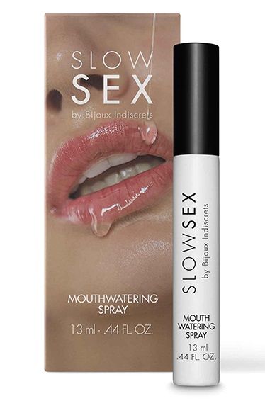 Спрей для усиления слюноотделения Slow Sex Mouthwatering Spray - 13 мл. - Bijoux Indiscrets - купить с доставкой в Уссурийске