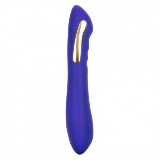 Фиолетовый вибратор с электростимуляцией Intimate E-Stimulator Petite Wand - 18,5 см. - California Exotic Novelties - купить с доставкой в Уссурийске