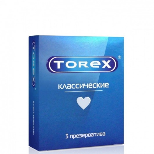 Гладкие презервативы Torex  Классические  - 3 шт. - Torex - купить с доставкой в Уссурийске