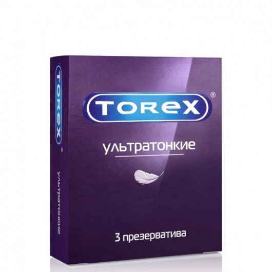 Презервативы Torex  Ультратонкие  - 3 шт. - Torex - купить с доставкой в Уссурийске