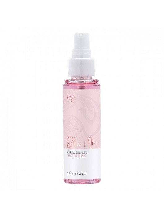 Гель для орального секса Sugar Rush с ароматом сладкой ваты - 60 мл. - CG - купить с доставкой в Уссурийске