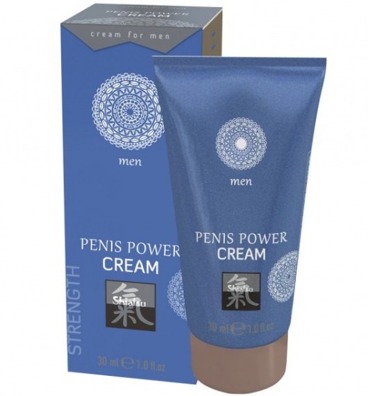 Возбуждающий крем для мужчин Penis Power Cream - 30 мл. - Shiatsu - купить с доставкой в Уссурийске