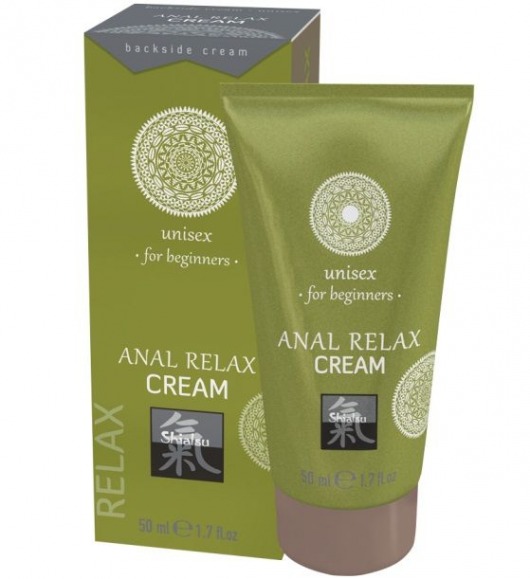 Анальный крем Anal Relax Cream - 50 мл. - Shiatsu - купить с доставкой в Уссурийске